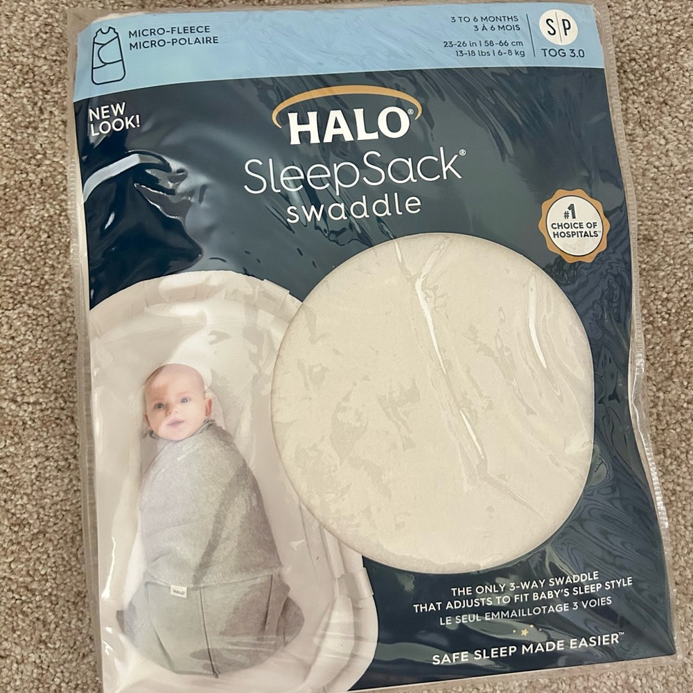 Halo sleep sack swaddle fleece